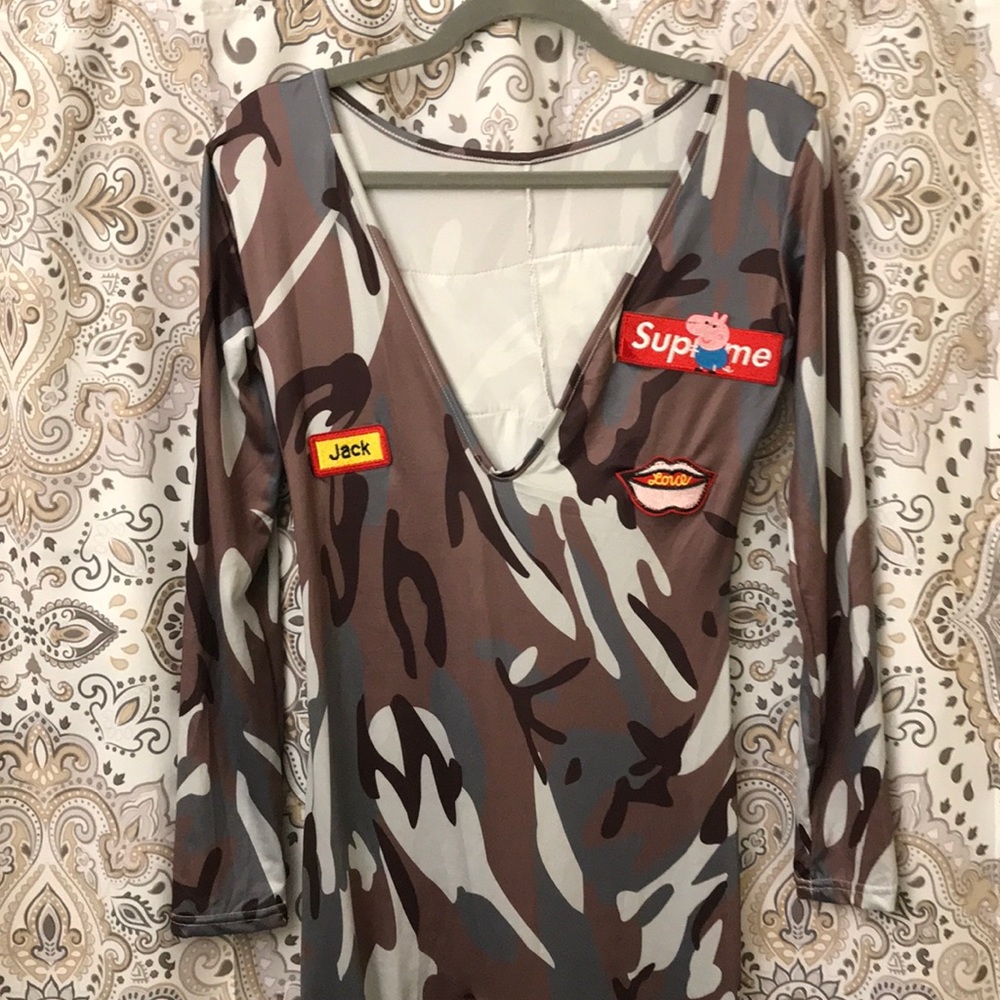 One piece long sleeve never worn brand new